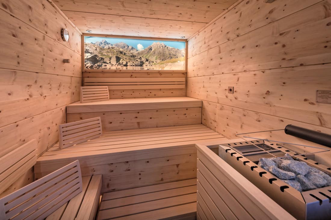 Zirben-Biosauna im Hotel Alpenfeuer Montafon