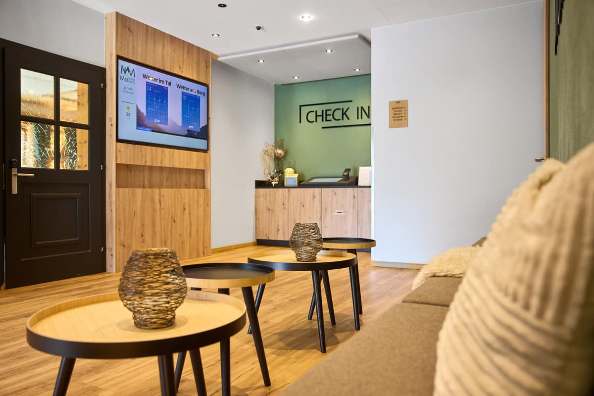 Self Check-in Lounge von Montafon Moments