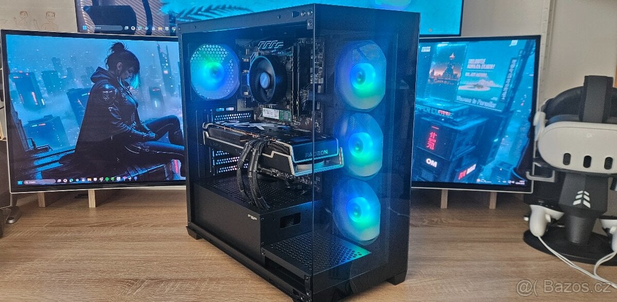 Herní PC AM4 – 5700X / RX 6700 XT / RTX 3070