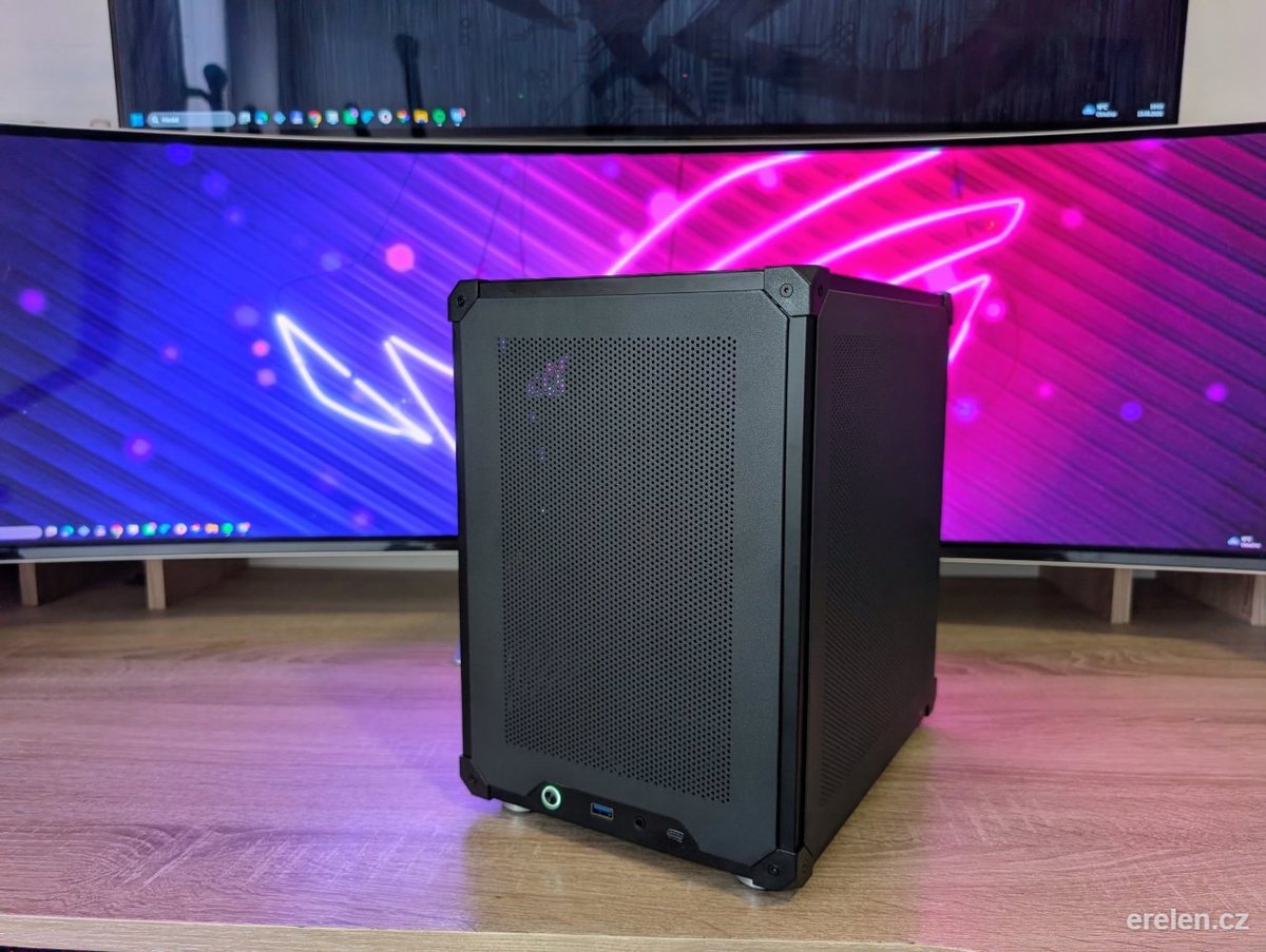 SFF Machine - RX 5700 XT 8GB / Ryzen 5500 — AMD Ryzen 5 5500 — AMD Radeon RX 5700 XT 8GB — Erelen Olomouc — photo 1