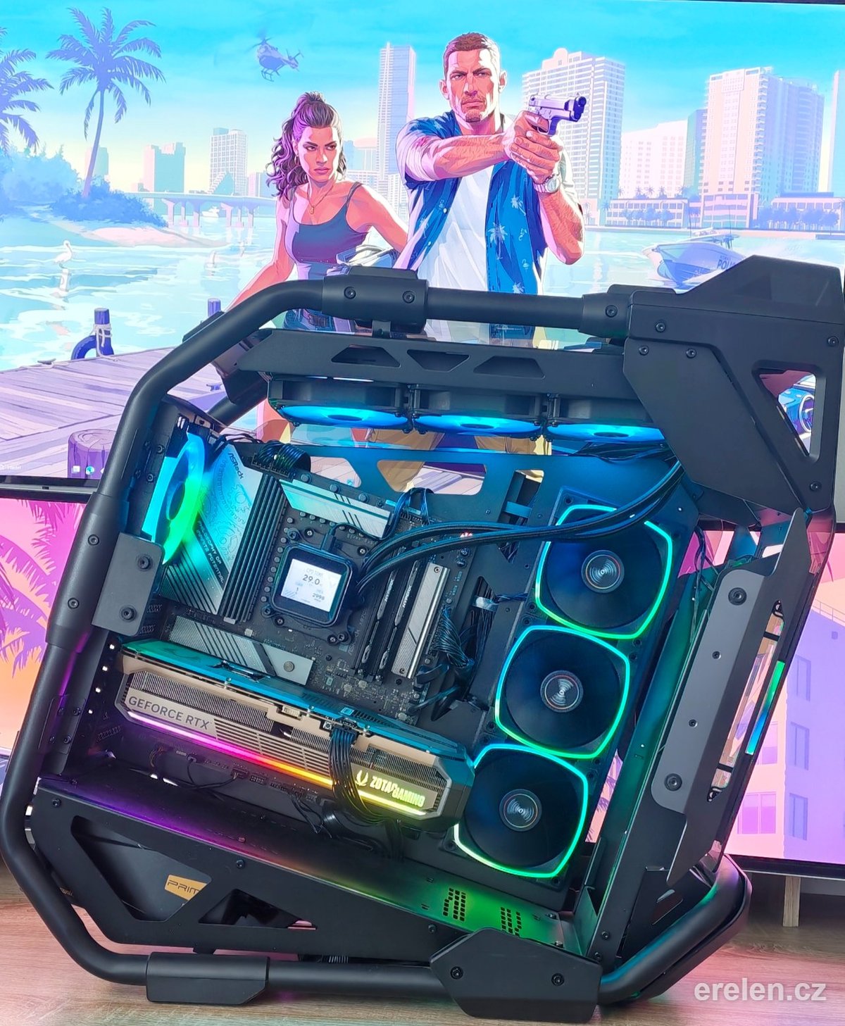 TOP Gaming PC Cougar Case - RTX 5080 / 9850X3D — AMD 9850X3D Ryzen 7 — ZOTAC NVIDIA GeForce RTX 5080 AMP Extreme INFINITY — Erelen Olomouc — photo 1