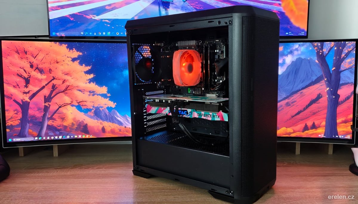 Herní PC - RTX 3070 / Ryzen 3600 — AMD Ryzen 5 3600 — Zotac Nvidia RTX 3070 8GB — Erelen Olomouc — foto 1