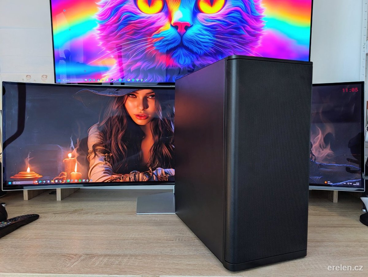 Budget Gaming PC - RX 5700 XT 8GB / Ryzen 5500 — AMD Ryzen 5 5500 (6 jádrový, 12 vláken) — AMD Radeon HIS 5700 XT 8GB — Erelen Olomouc — photo 1