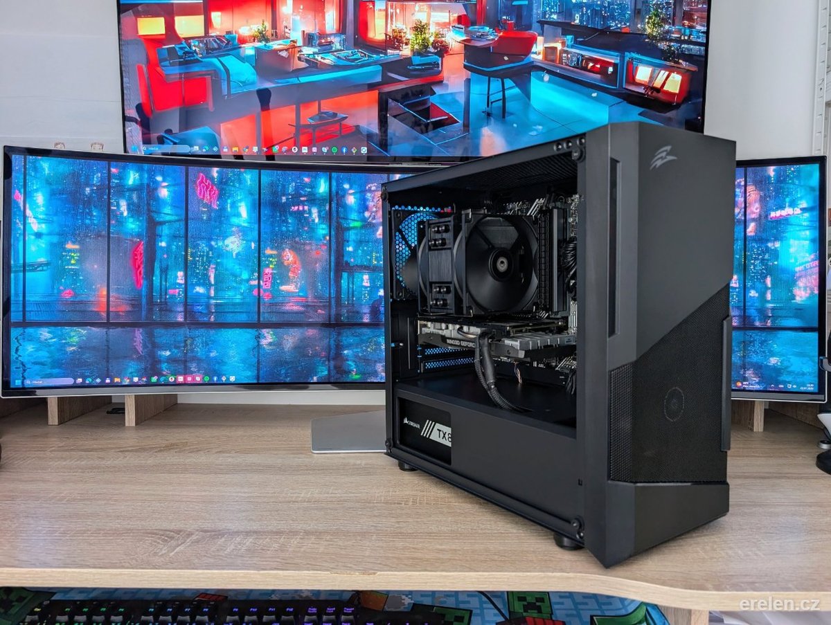 Herní PC - Intel 10600K / RTX 2060 — Intel Core i5-10600K — Inno3D RTX 2060 TWIN X2 6GB — Erelen Olomouc — foto 1