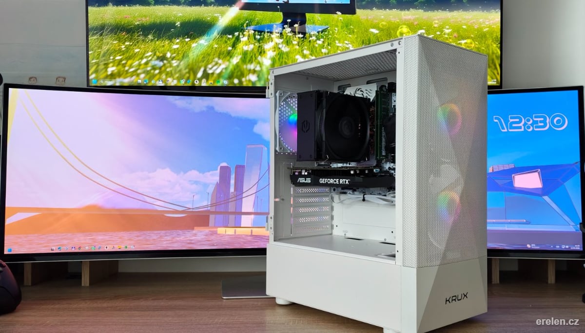 Herní PC - Xeon E5-2682 / RTX 3050 6GB — Intel Xeon E5-2682 V4 — Nvidia RTX 3050 6GB — Erelen Olomouc — foto 1