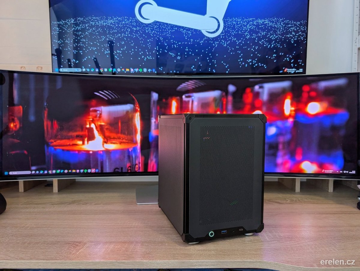 SFF Machine - RTX 5060 8GB / Ryzen 7500F — AMD Ryzen 5 7500F — MSI NVIDIA GeForce RTX 5060 8G VENTUS 2X OC — Erelen Olomouc — photo 1