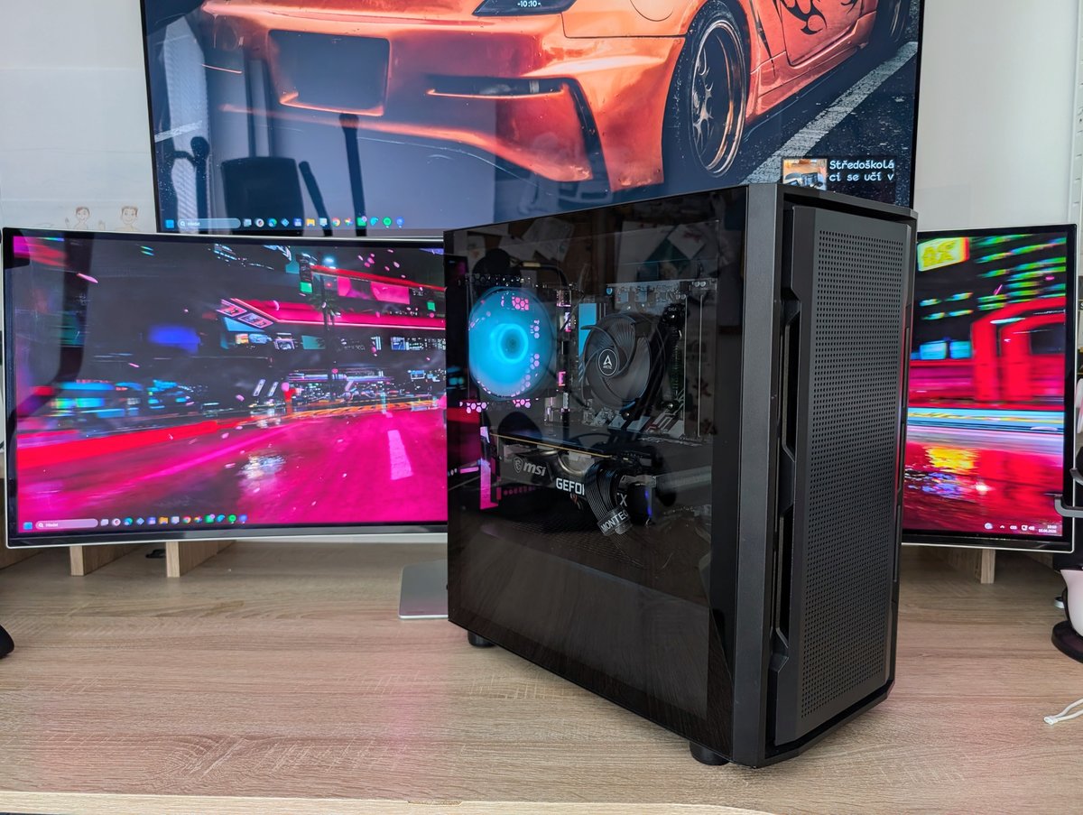 Herní PC AM5 – RTX 3070 / Ryzen 7600 — AMD Ryzen 5 7600 — MSI Ventus RTX 3070 8GB — Erelen Olomouc — foto 1