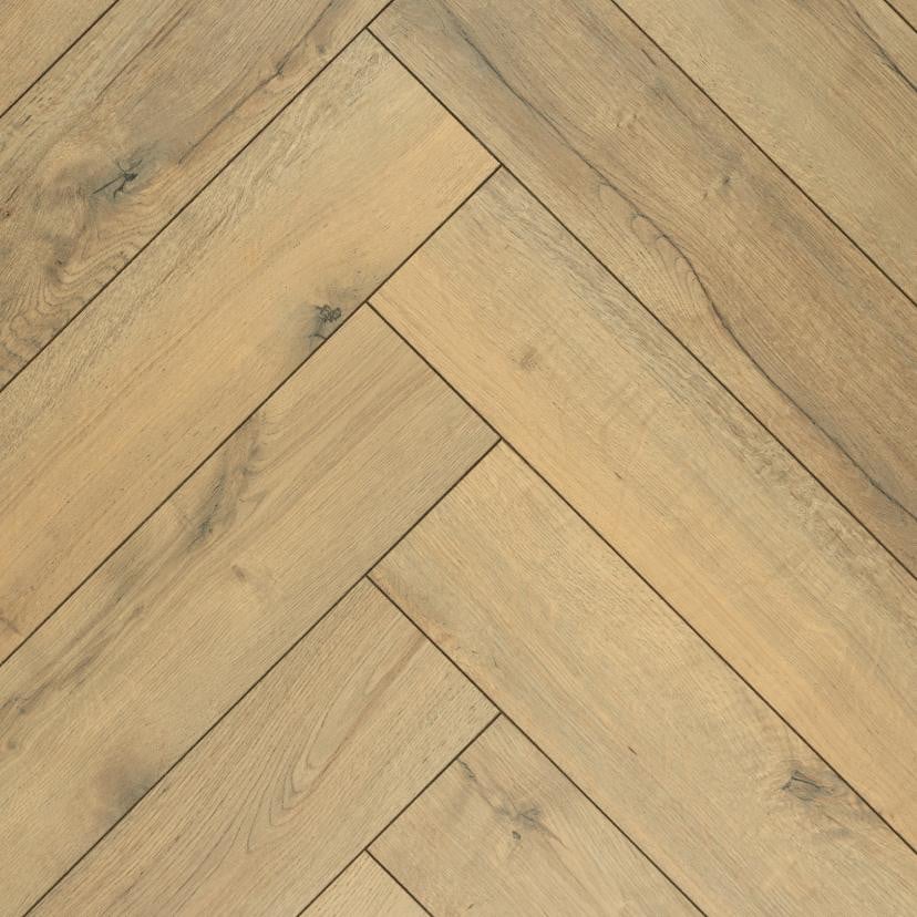 Dub Cortina Herringbone - Voděodolná laminátová podlaha
