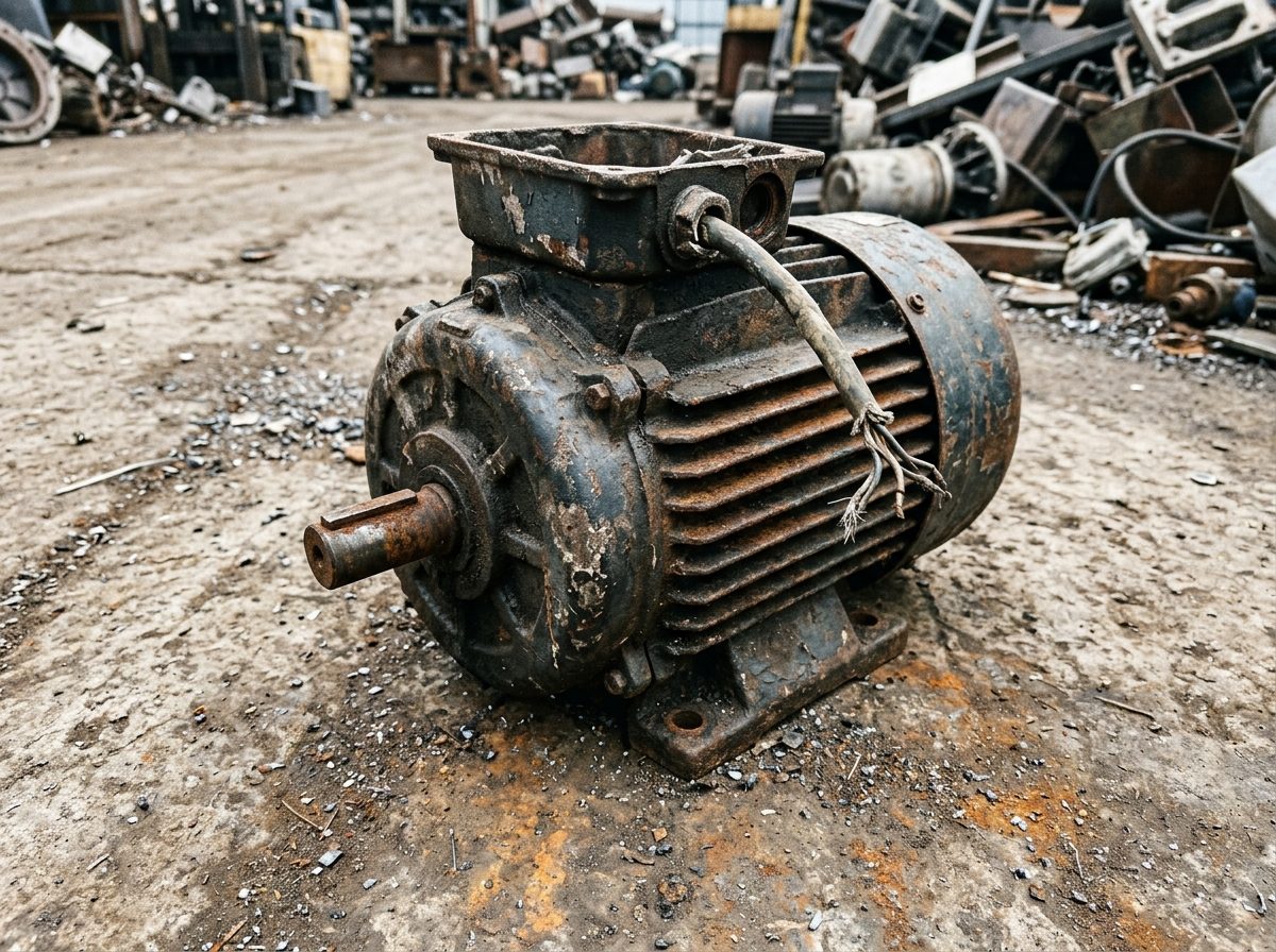 Co přivézt do kovošrotu Elektromotor a materiál vhodný k výkupu