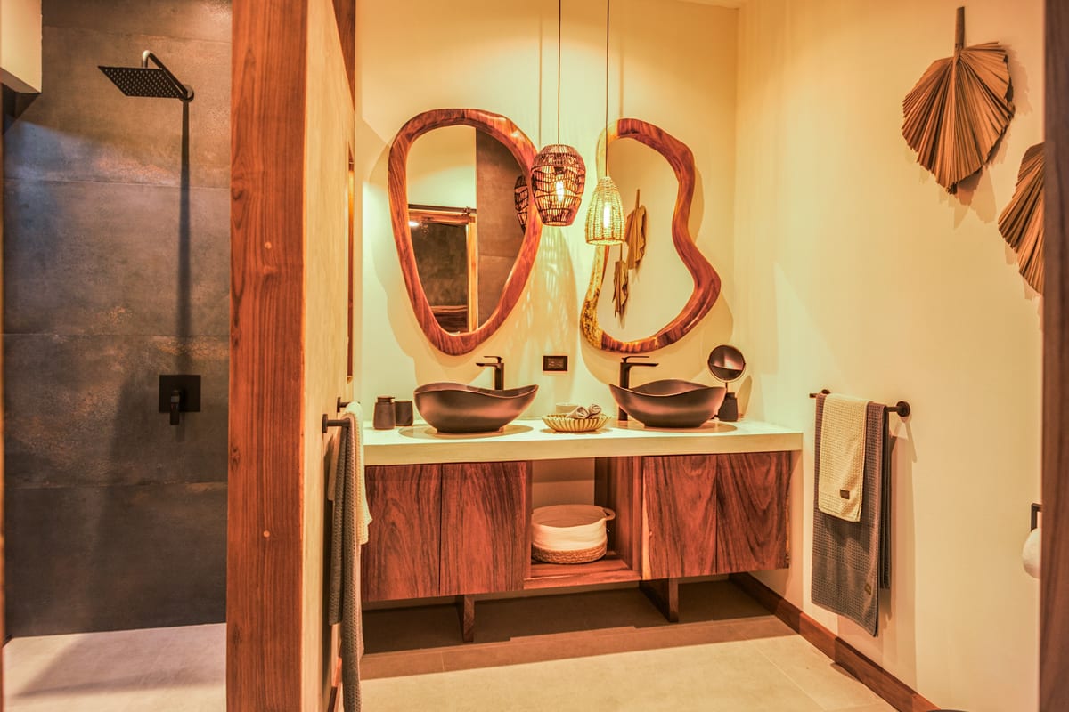 Villa Wabi Sabi Suna — The Bath