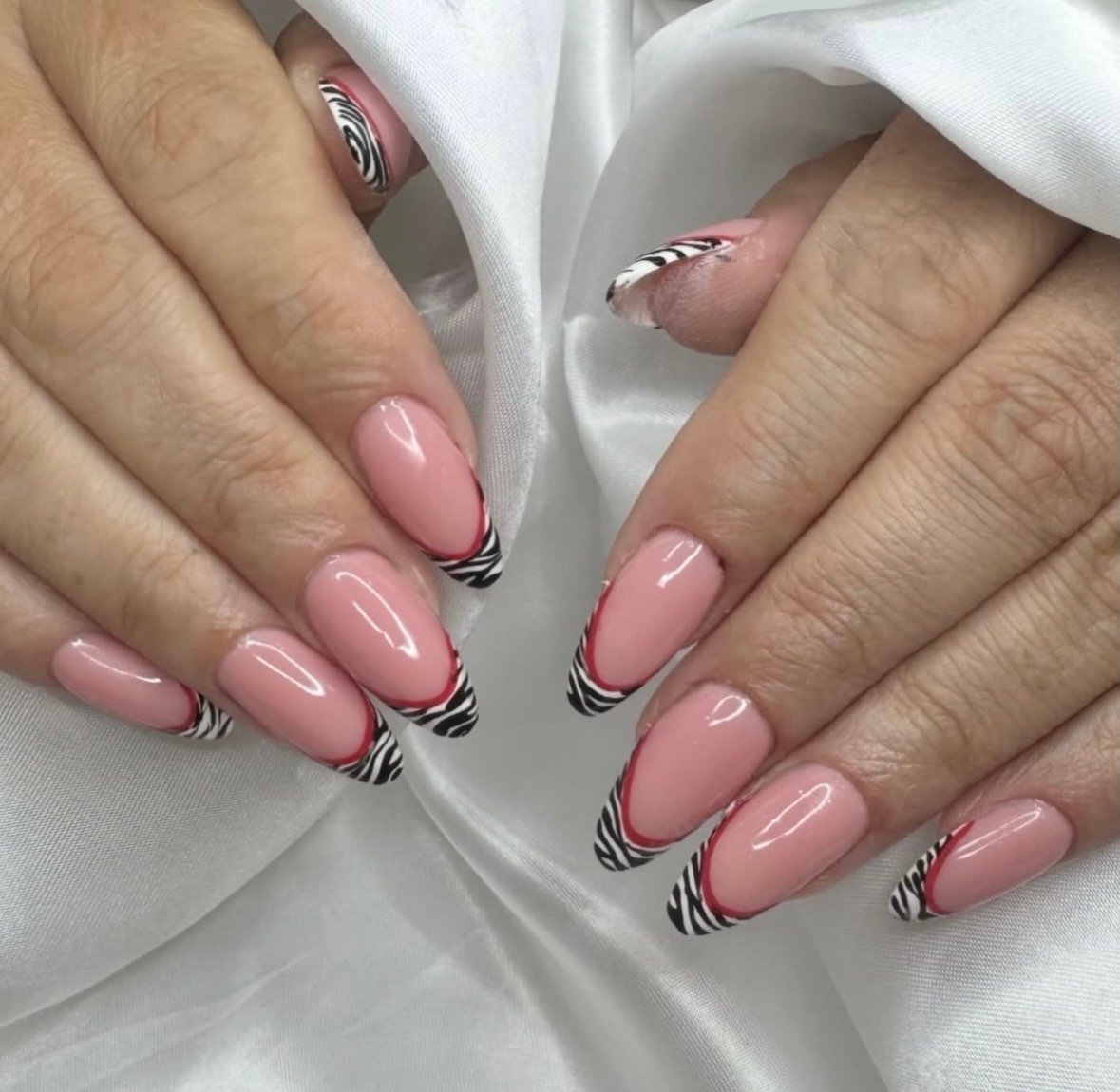 Vibrant nail art
