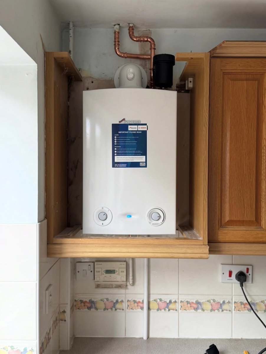 Worcester Bosch — Greenstar, kitchen cupboard fit