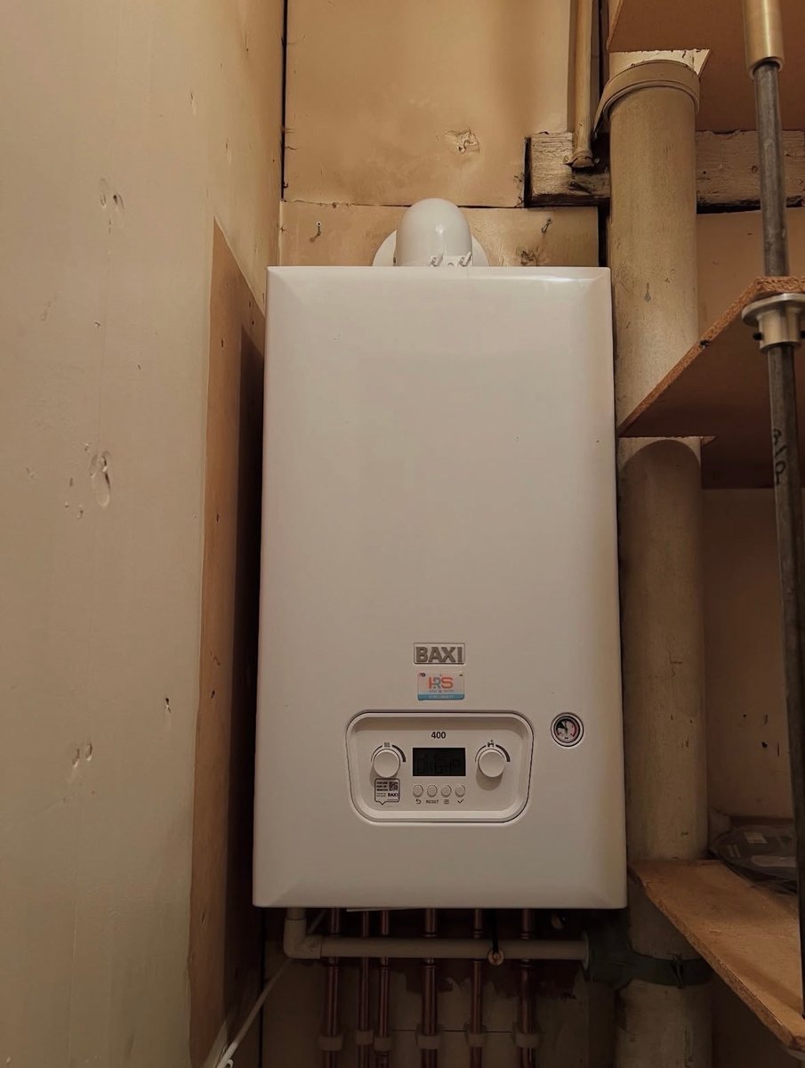 Baxi — Baxi 400 combi, cupboard fit