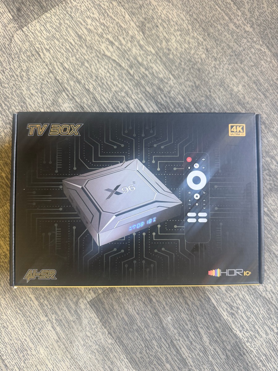 X96 4K TV box