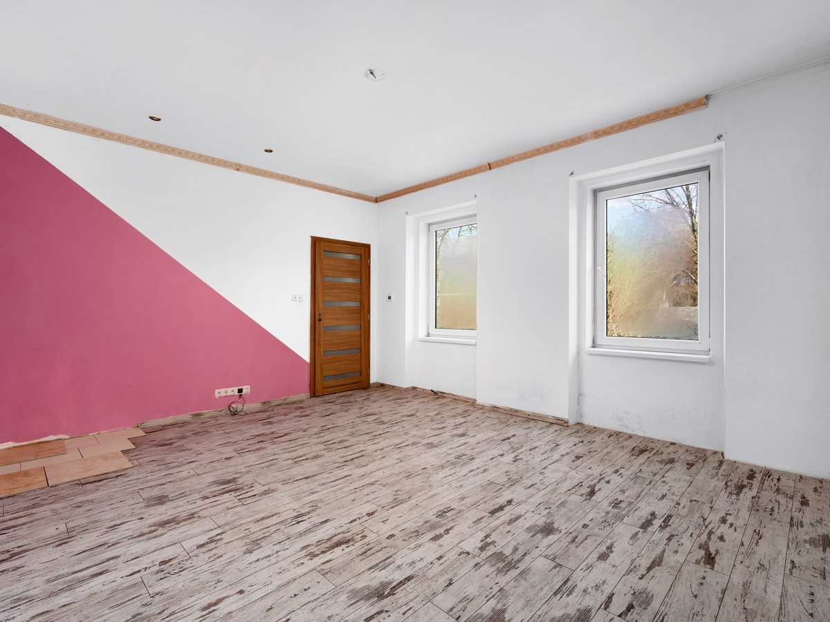 Pokoj před rekonstrukcí