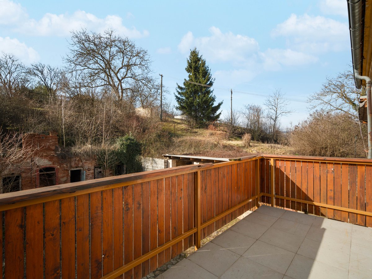 Terasa s výhledem do zahrady