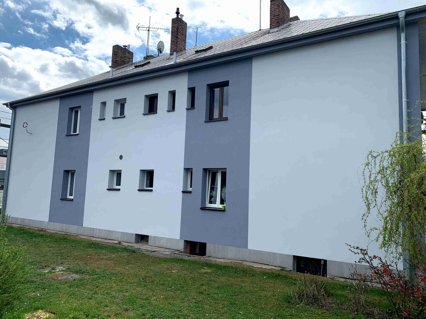 Fasáda BD Milovice - systém Ceresit Ceretherm EPS — po 2