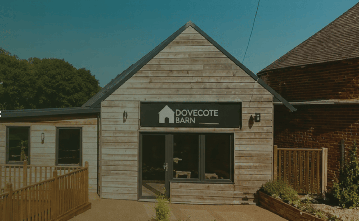 The Dovecote Barn farm shop building