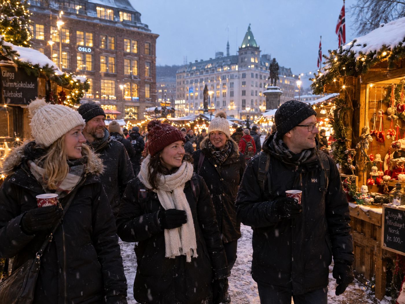 Julefeiring: Oslo Christmas Walking Tour