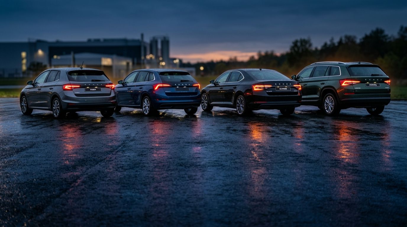 Škoda Fleet – Fabia, Scala, Superb, Kodiaq