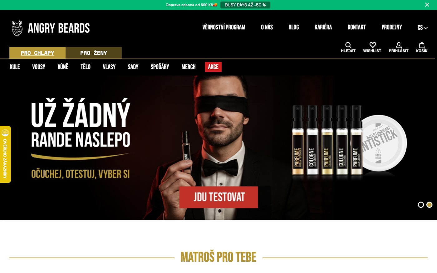 E-shop Angry Beards na počítači