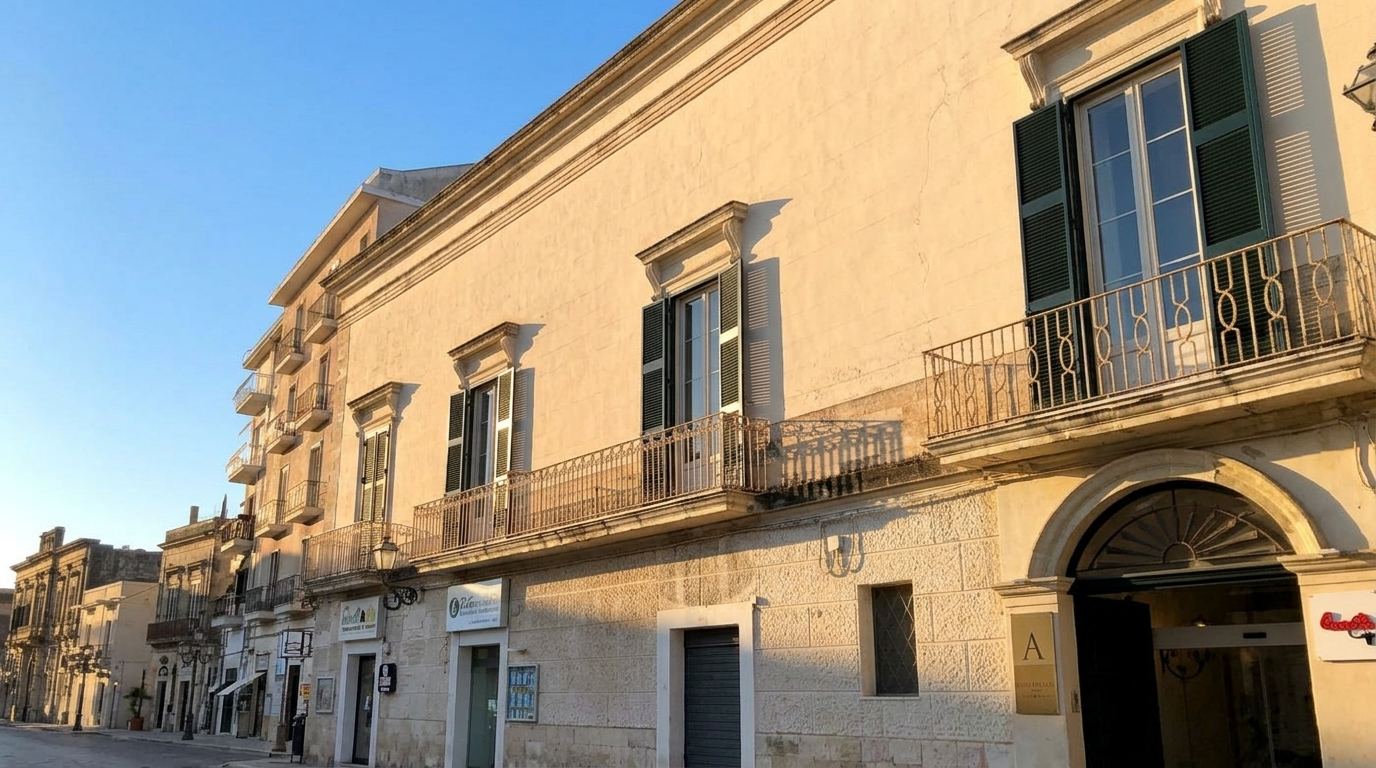 Palazzo Circolone, view of the palace