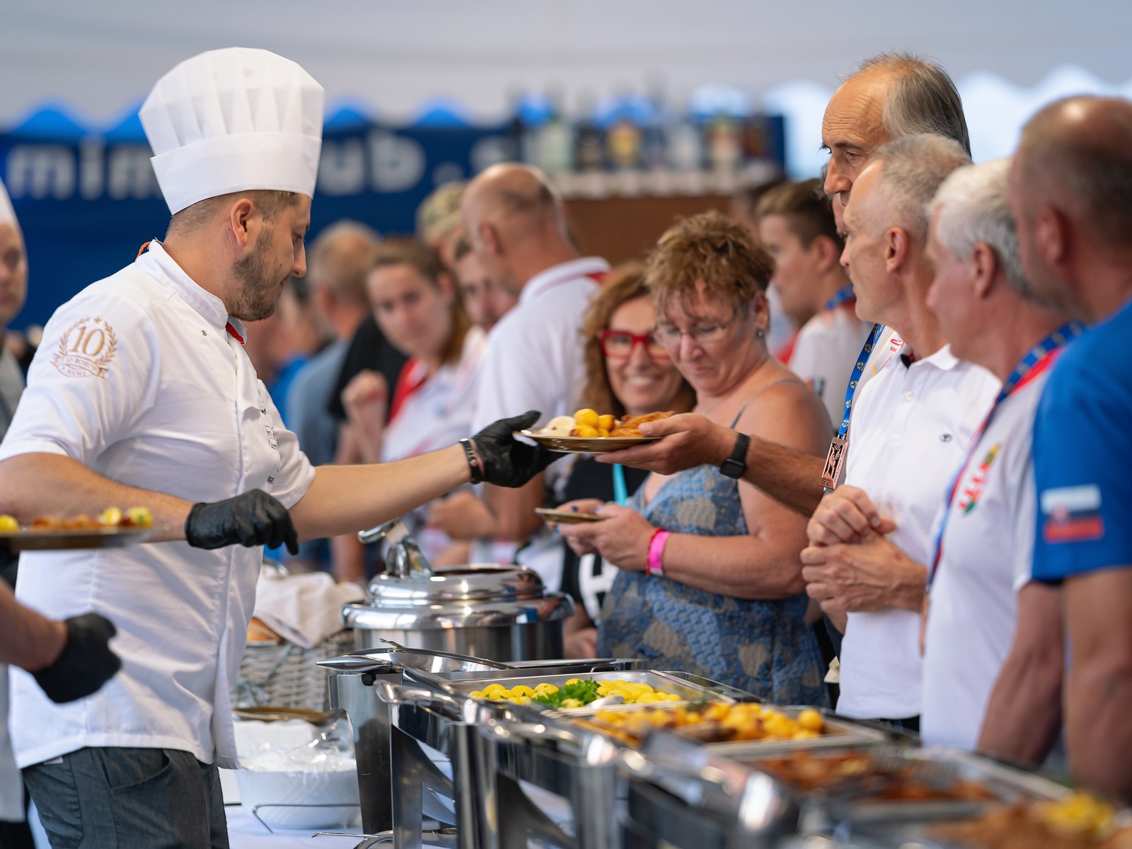 Veľké firemné podujatie s cateringom Antonio