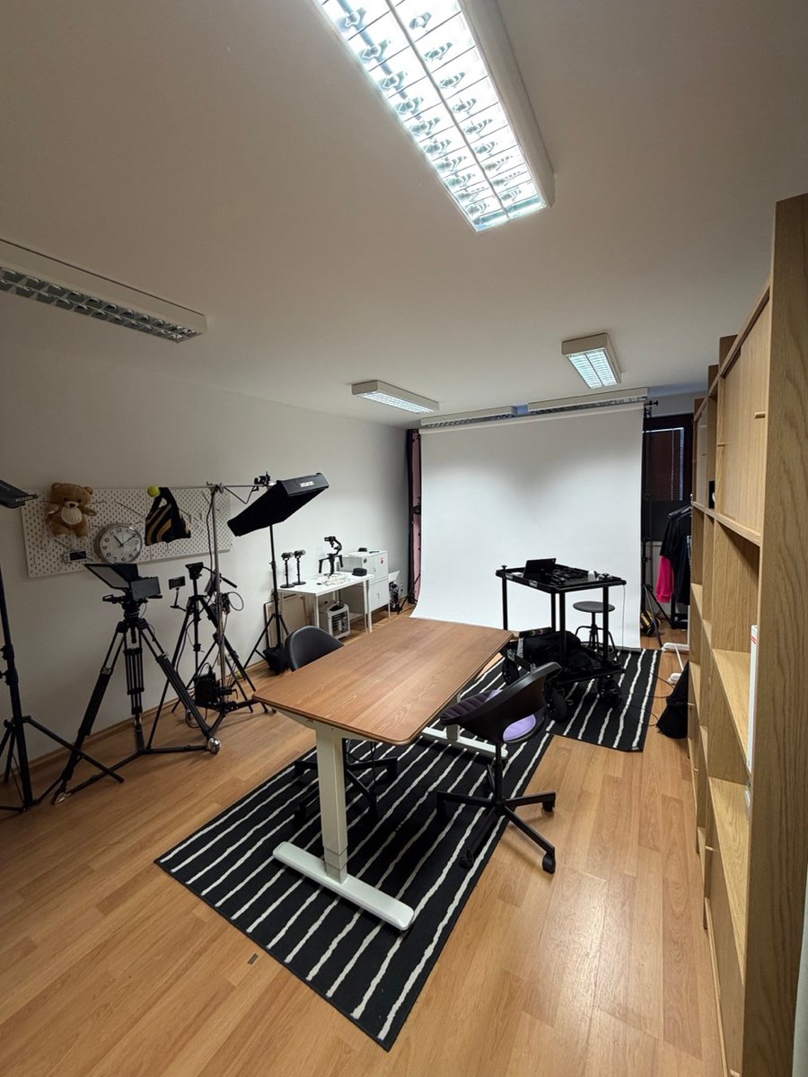 Main studio space