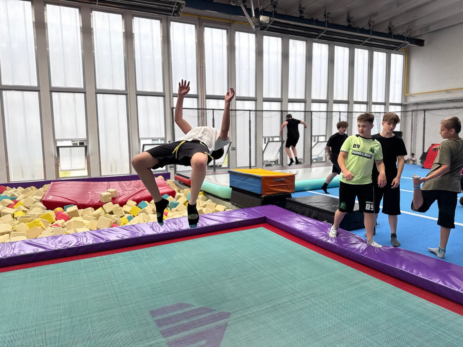Kroužek UMPARK – triky na trampolíně