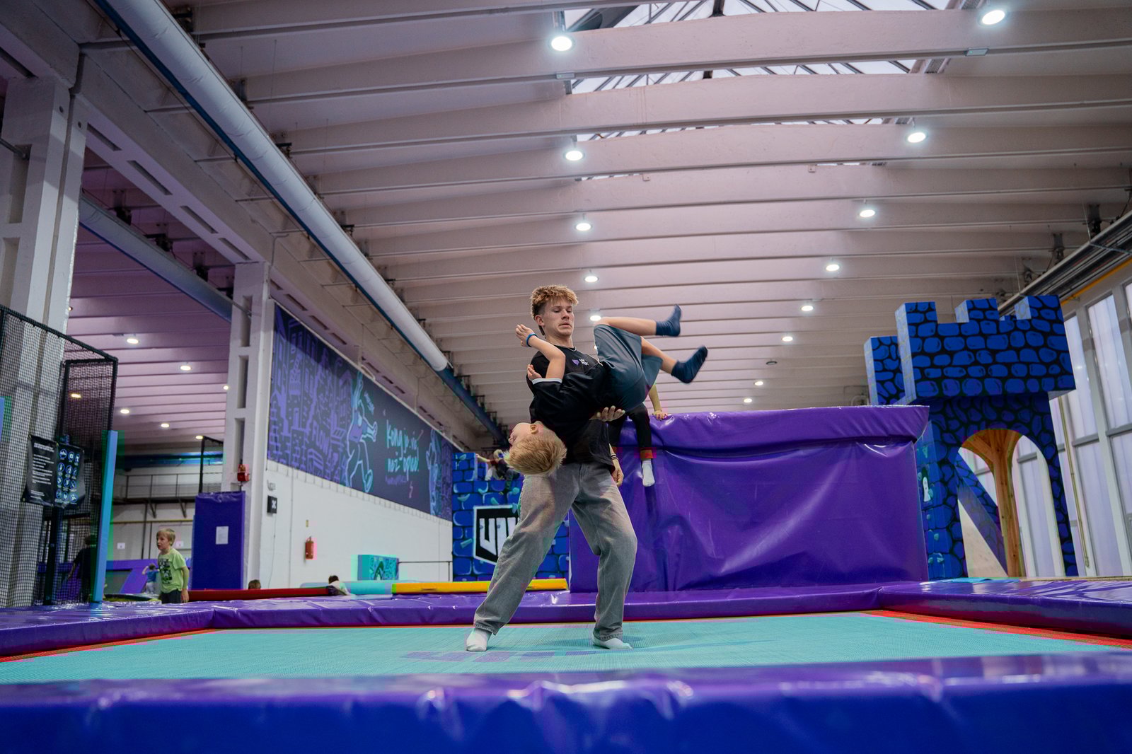 Kroužek UMPARK – trenér s dítětem