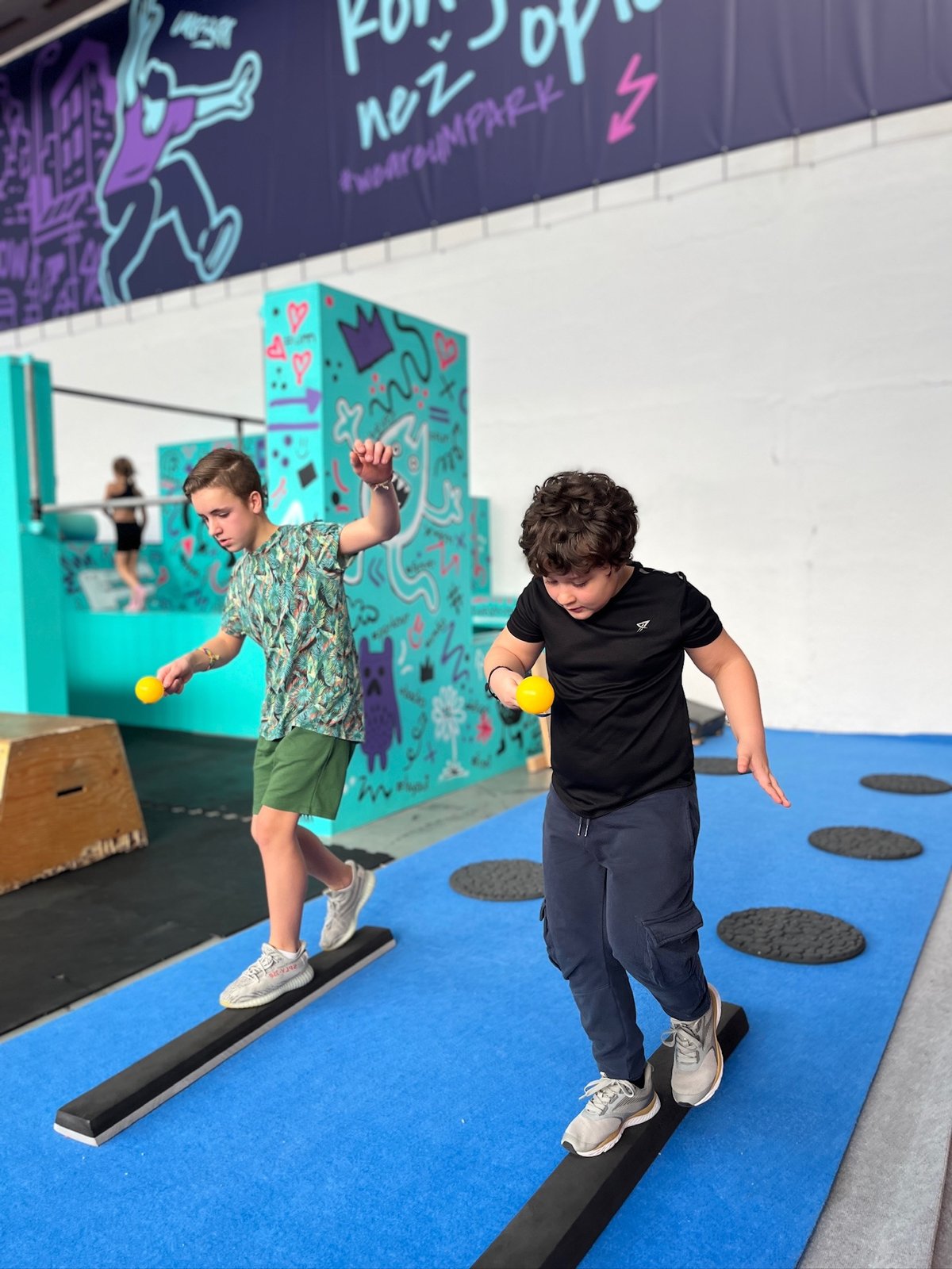 Kroužek UMPARK – balance na laně