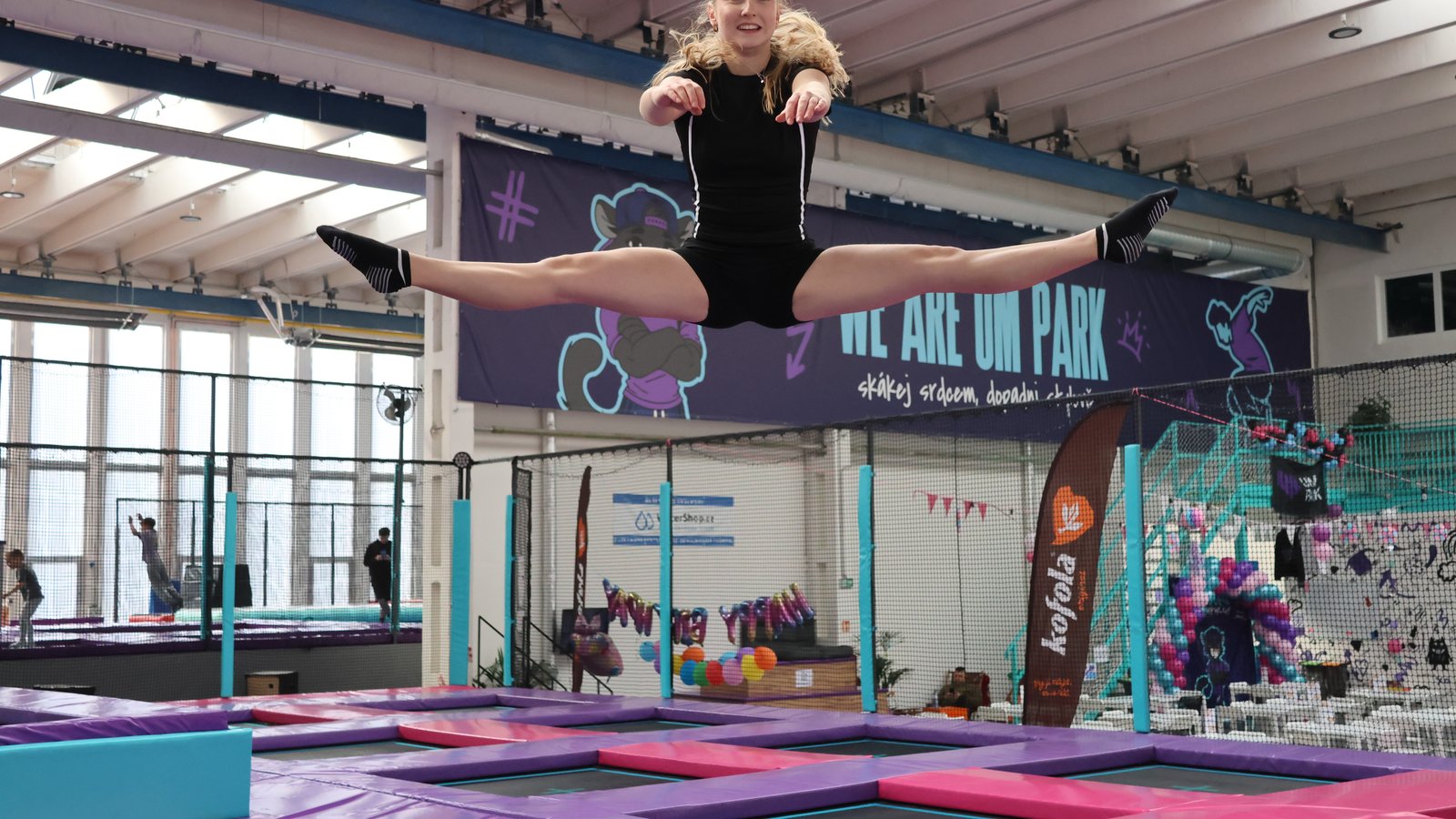Skákací park Ostrava – UMPARK sportovní centrum