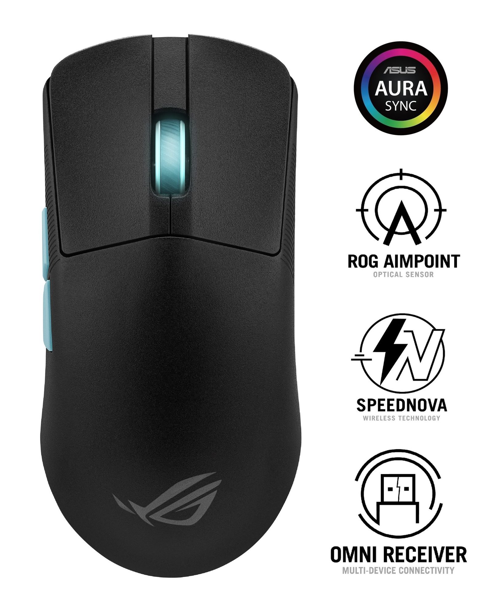 ASUS ROG Harpe Ace Aim Lab Edition – Černá