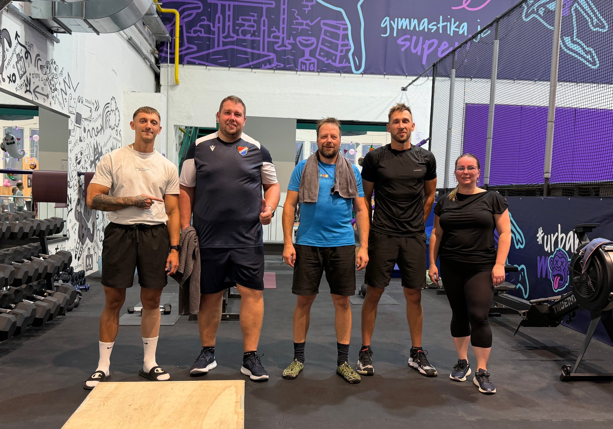 Kruhový trénink ve fitness zóně UMPARK Ostrava