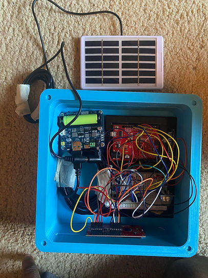 Wiring of the Arduino-based electronics