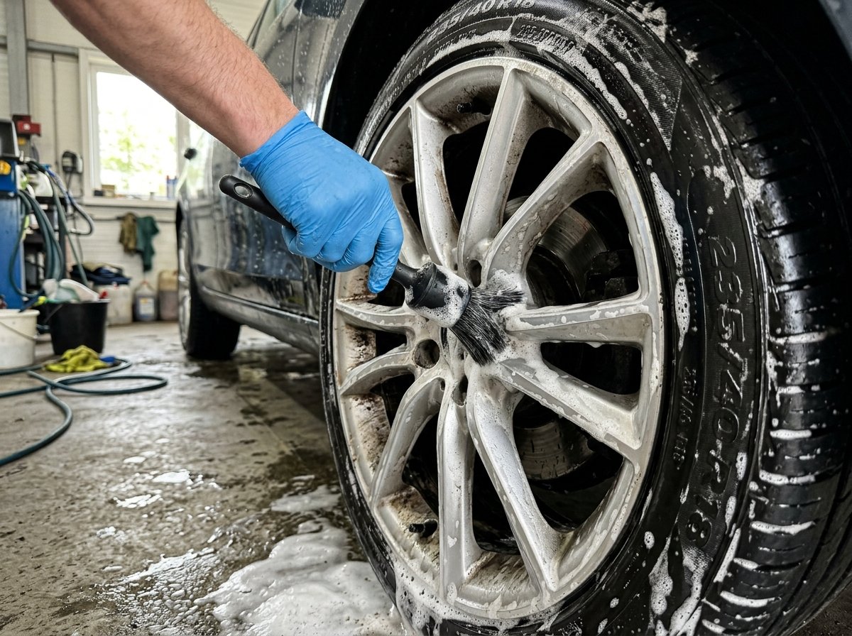 Detailní mytí a ošetření disků kol