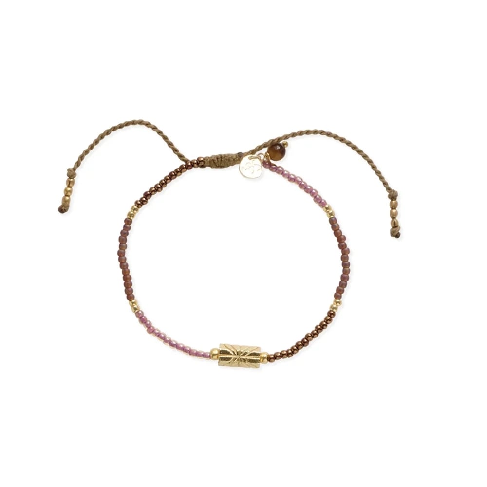 Rising Tijgeroog Armband – Goudkleurig