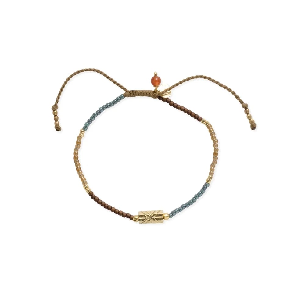Rising Carneool Armband – Goudkleurig
