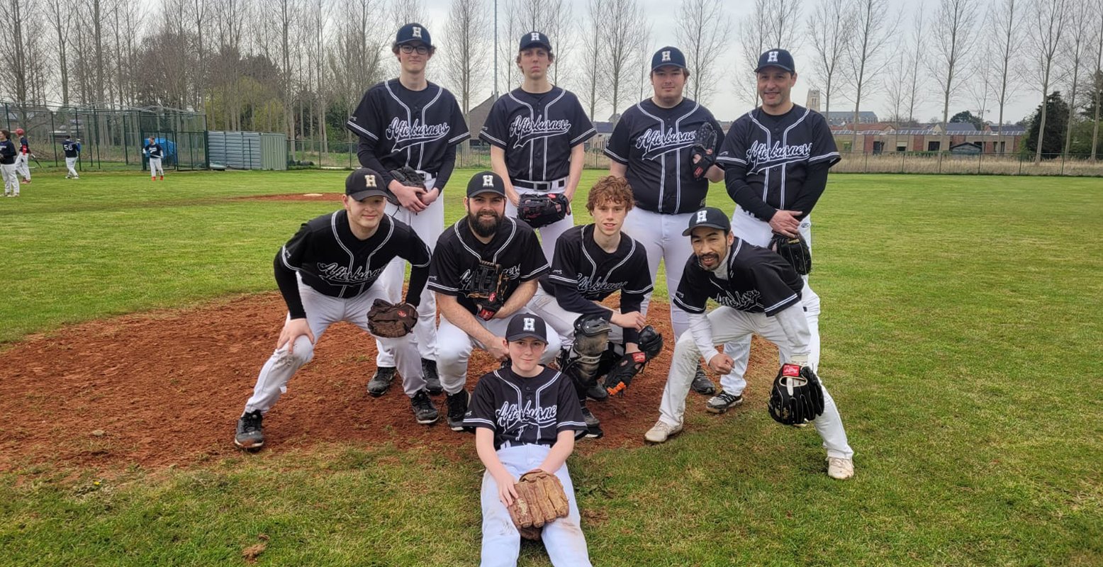 Afterburners baseball actie