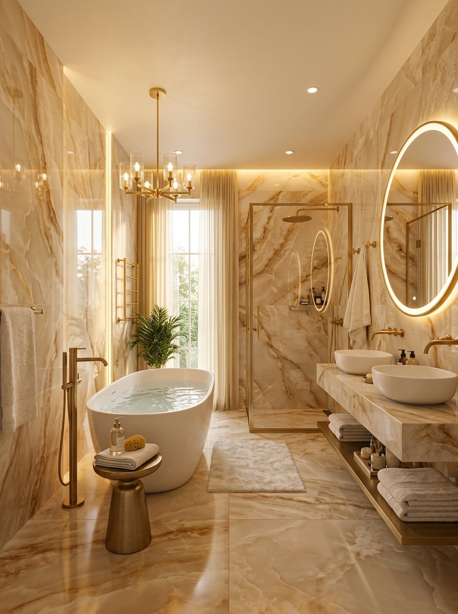 Calacatta vs Statuario — jaký je rozdíl a co vybrat do koupelny?