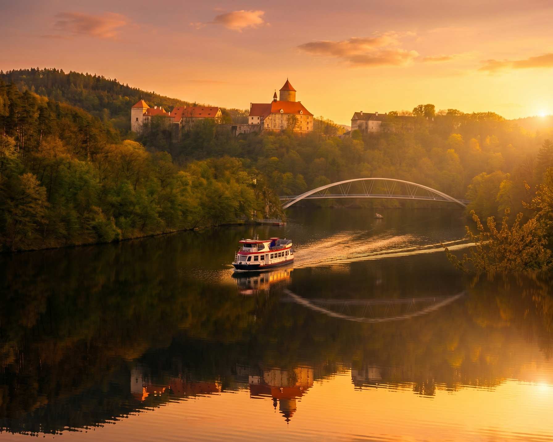 Veveří Castle and Brno Reservoir