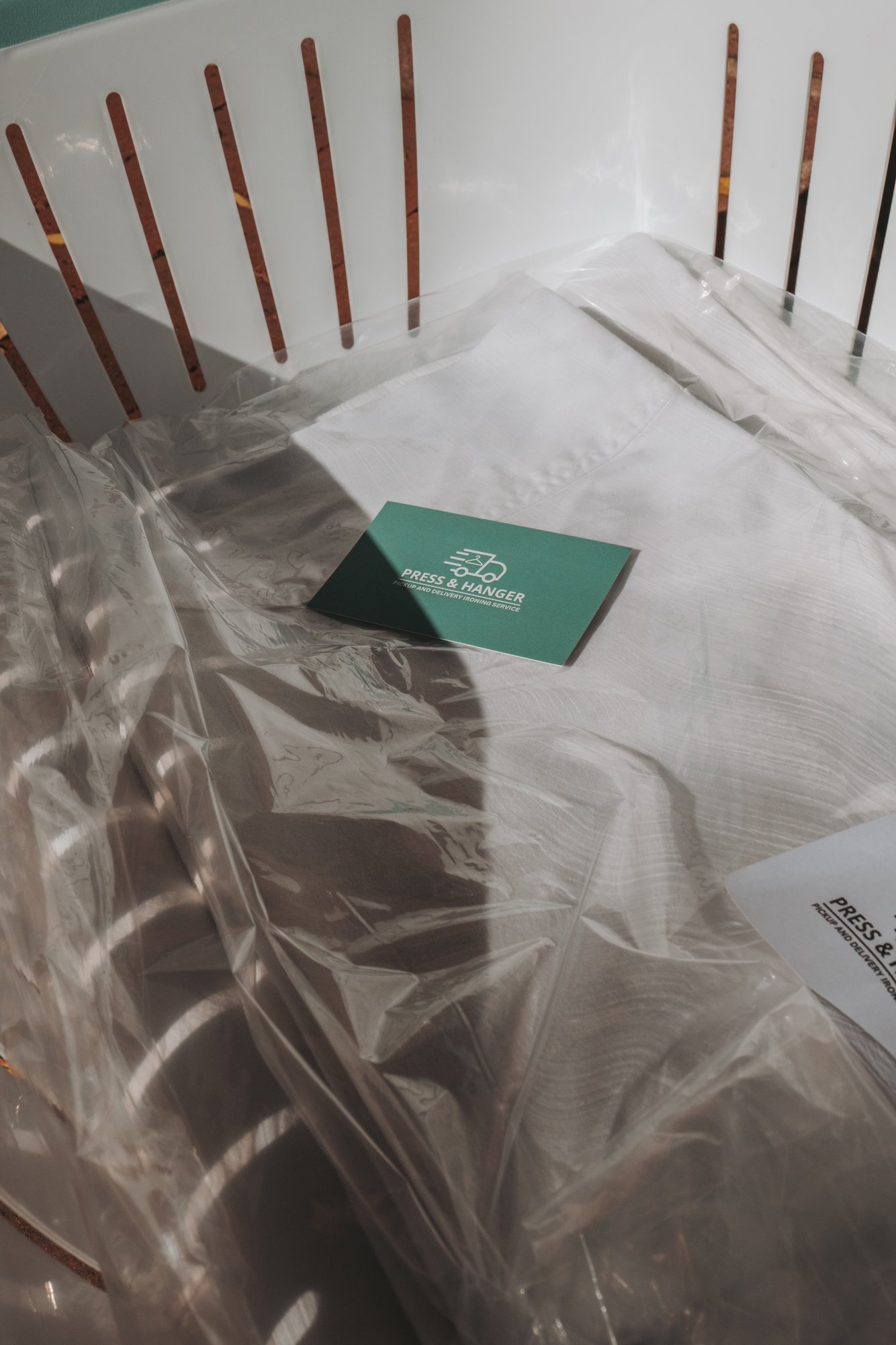 Press & Hanger business card