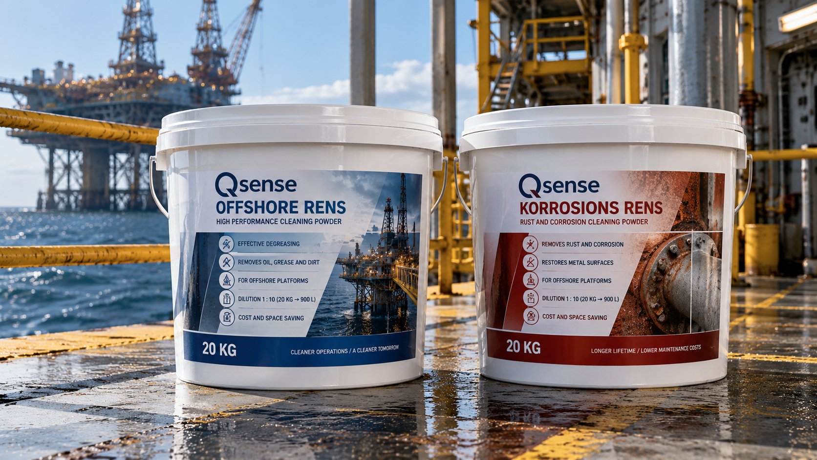 Offshore Rens: kompakt renseløsning til maritime omgivelser