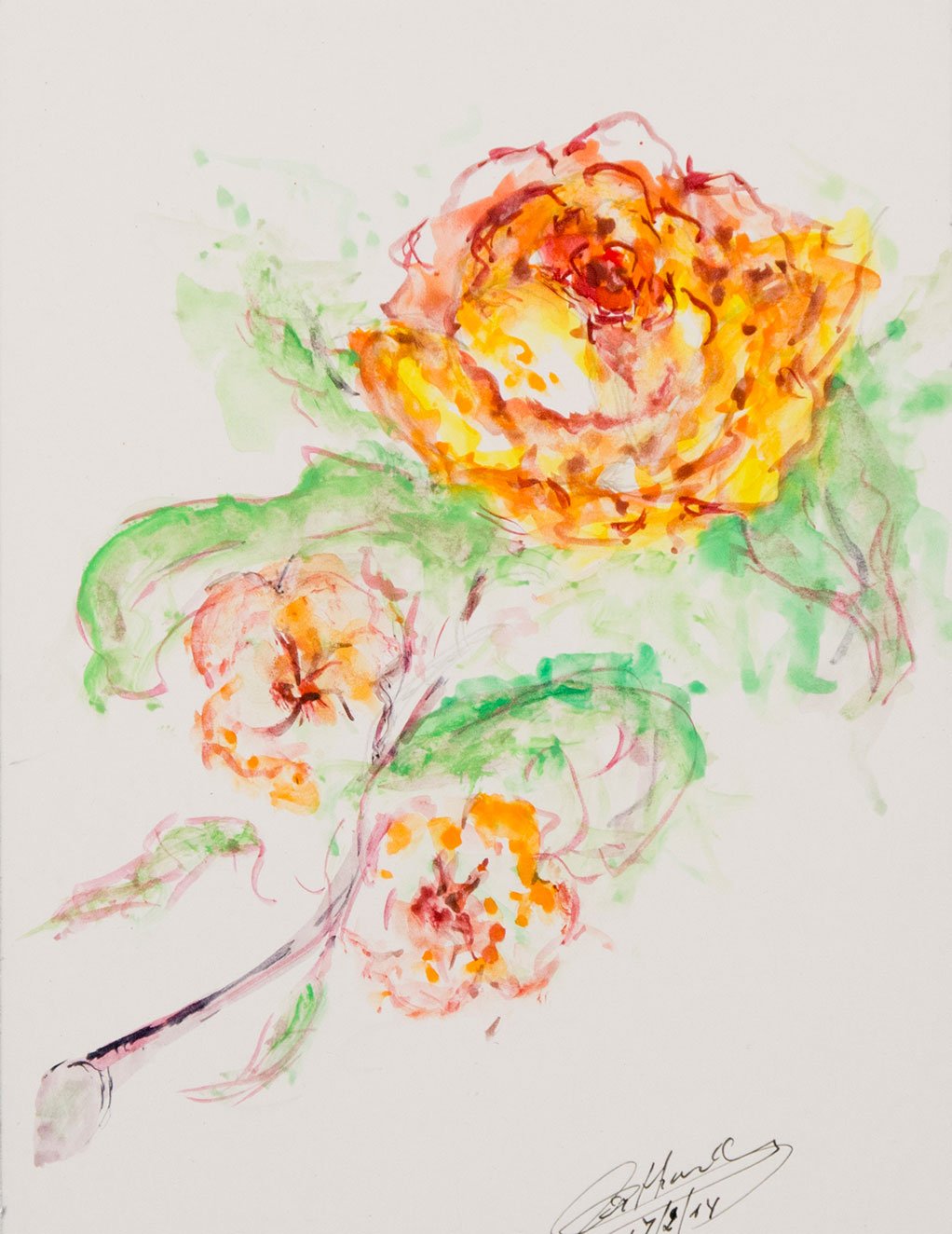 Bloemenbedje