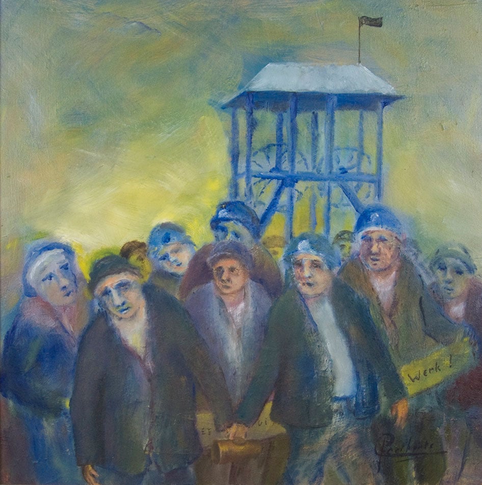 Betoging mijnwerkers