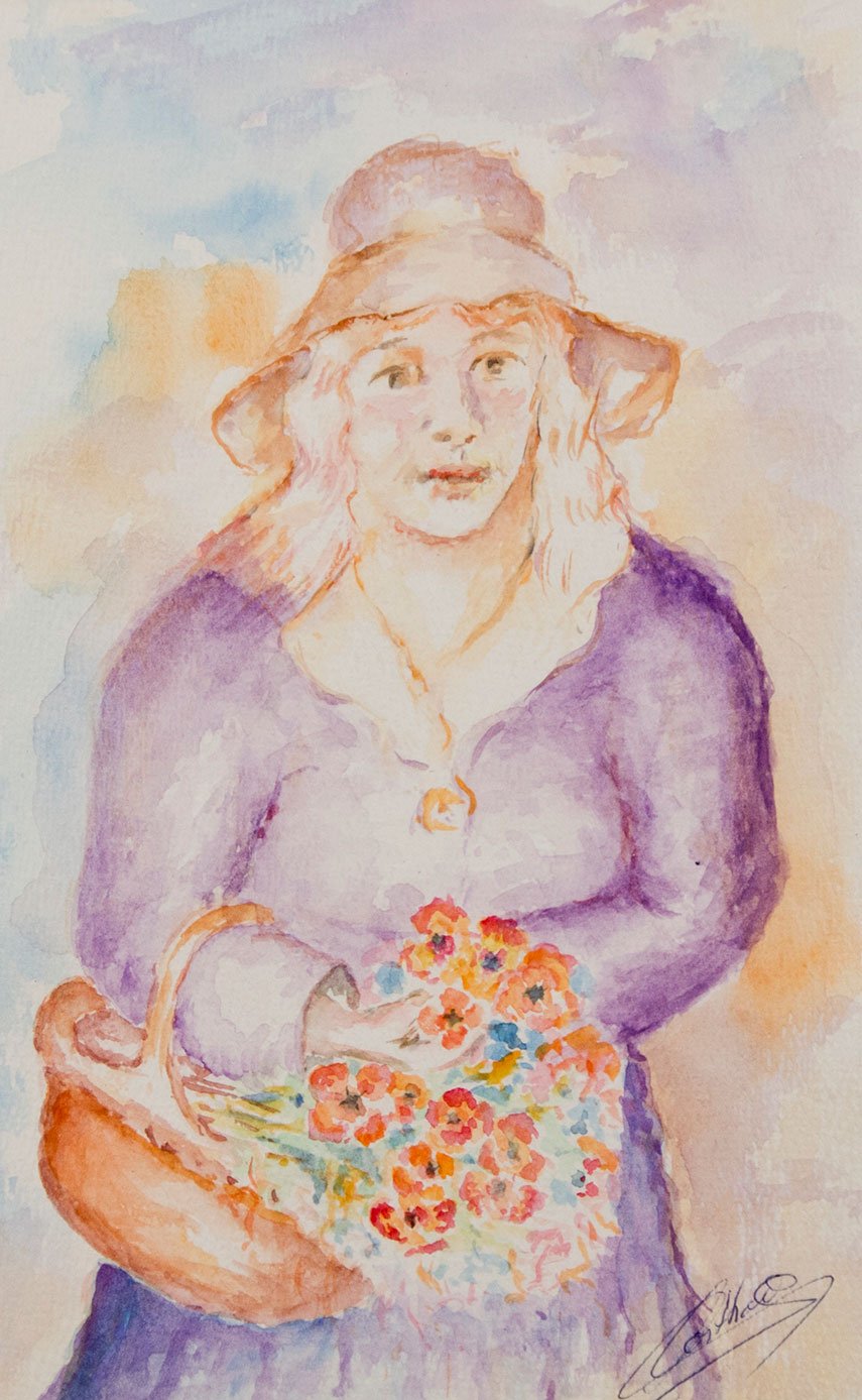 Bloemenmeisje II
