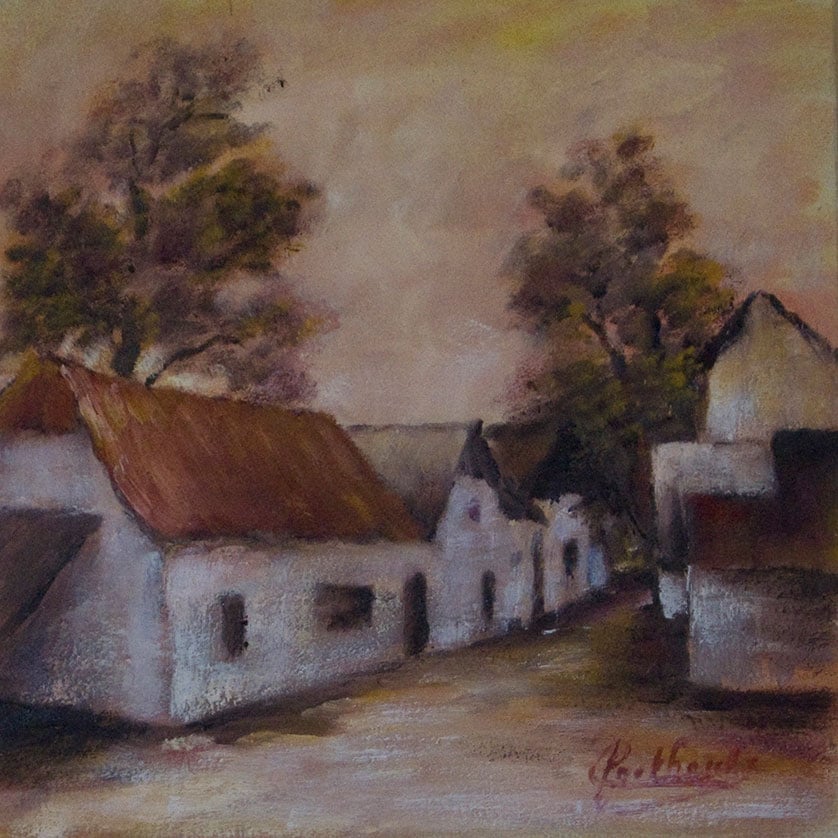 Witte huisjes