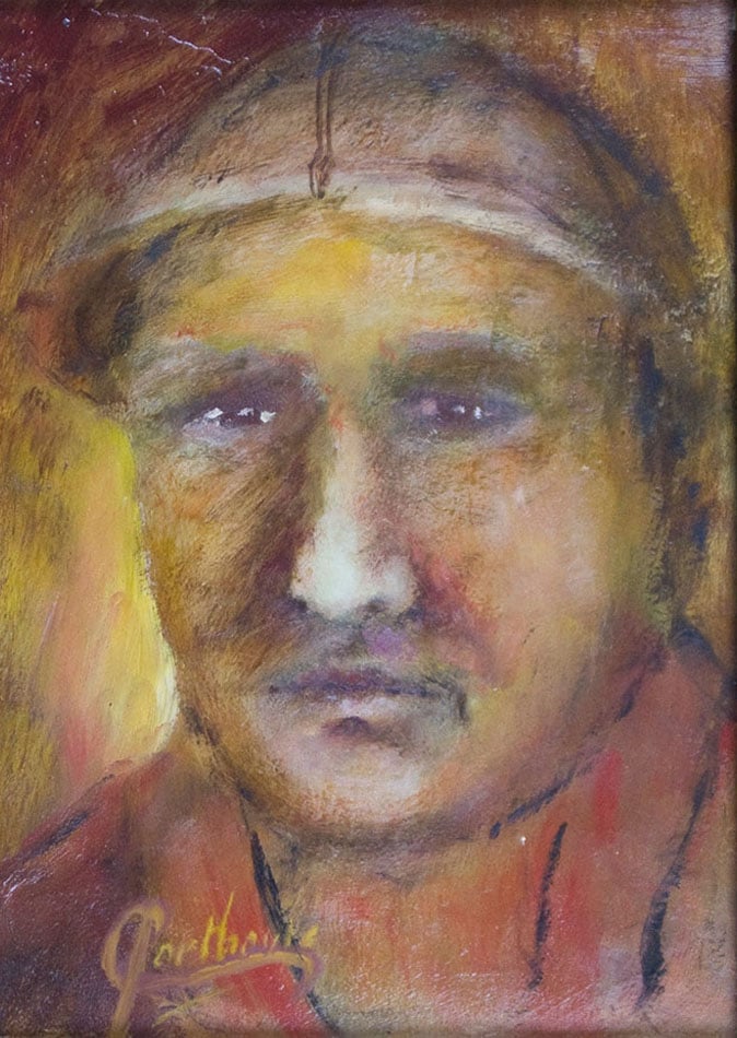 Mijnwerker met helm II