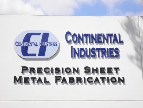 Three-dimensional building letters — OC Sign Company