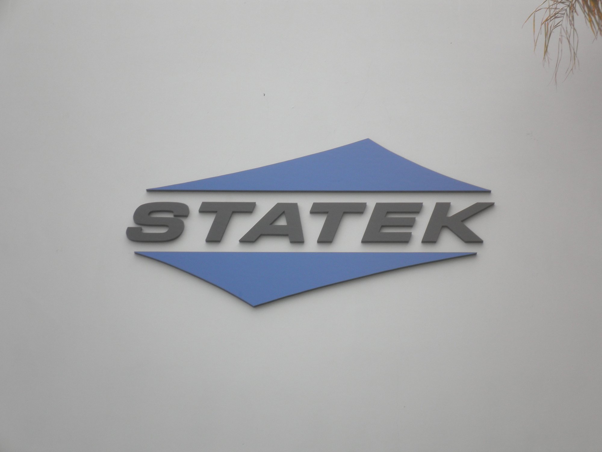 Three-dimensional letters installed on building in Orange CA — OC Sign Company